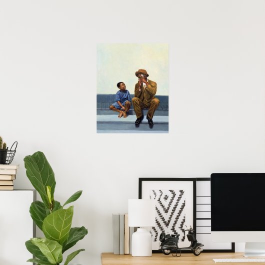 Musikunterricht #2 2000 poster (Heimbüro)