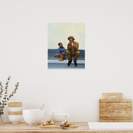 Musikunterricht #2 2000 poster (Küche)