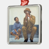 Musikunterricht #2 2000 silbernes ornament (Links)