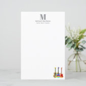 Musikunterricht für Gitarrenlehrer (Stehend Vorderseite)