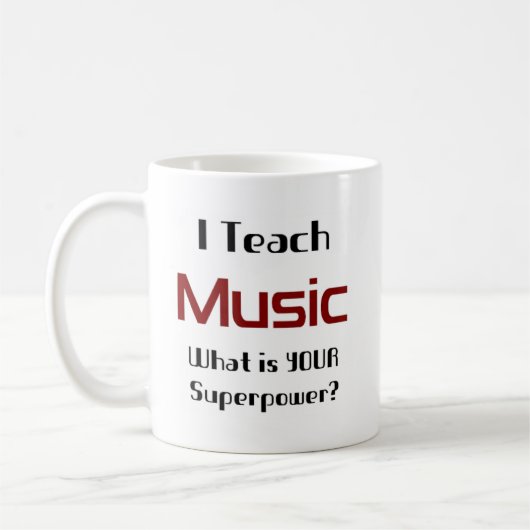 Musikunterricht Kaffeetasse (Links)