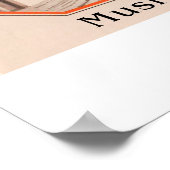 Musikunterricht Poster (Ecke)