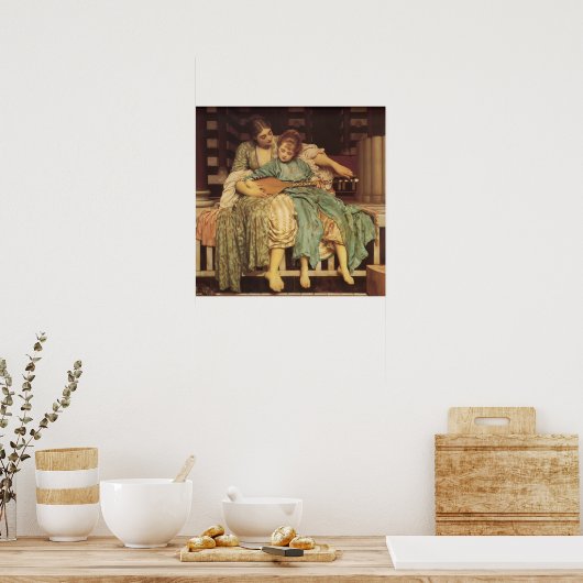 Musikunterricht Poster (Küche)