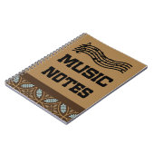 Musikunterricht-Praxis-Zeitschrift Notizblock (Linke Seite)