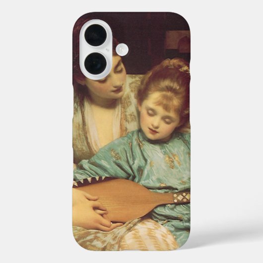 Musikunterricht von Lord Frederic Leighton Case-Mate iPhone Hülle (Rückseite)