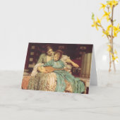 Musikunterricht von Lord Frederic Leighton Karte (Gelbe Blume)