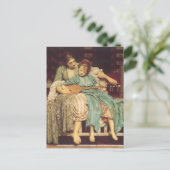 Musikunterricht von Lord Frederic Leighton Postkarte (Stehend Vorderseite)