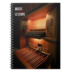 Musikunterrichtnotizbuch Notizblock