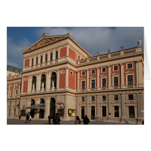 Musikverein, Wien Österreich (Vorderseite (Horizontal))