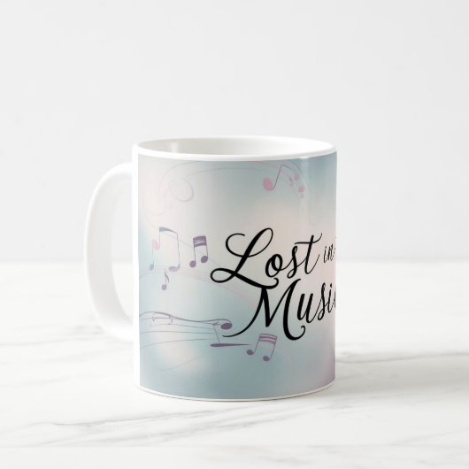 Musikverlust Kaffeetasse (Vorderseite Links)