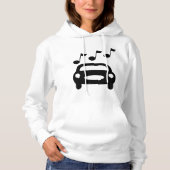 Musikwagen Hoodie (Vorderseite)