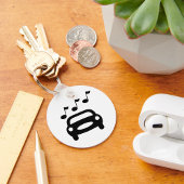 Musikwagen Schlüsselanhänger