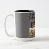 Musikwerkstatt Musik Zweifarbige Tasse (Links)