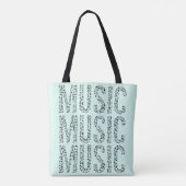 Musikwort Tasche (Rückseite)
