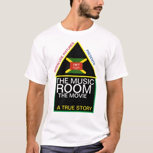 MUSIKZIMMER. DER FILM. Männer Basic T-Shirt (Vorderseite)