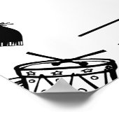 Musikzitat Poster (Ecke)