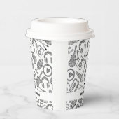 Musikzubehör für personalisierte Musikinstrumente Pappbecher (Rechts)