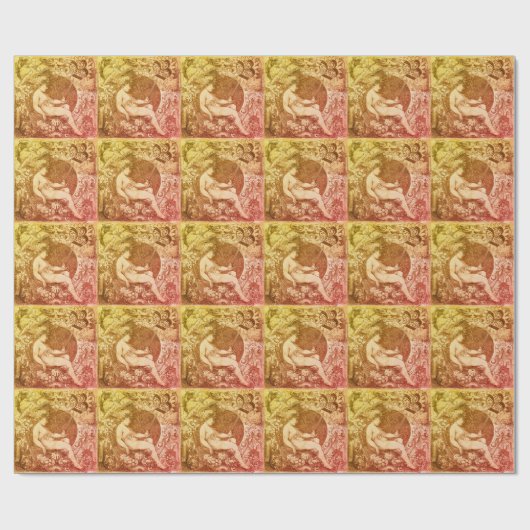 Musing Angel Geschenkpapier (Flach)