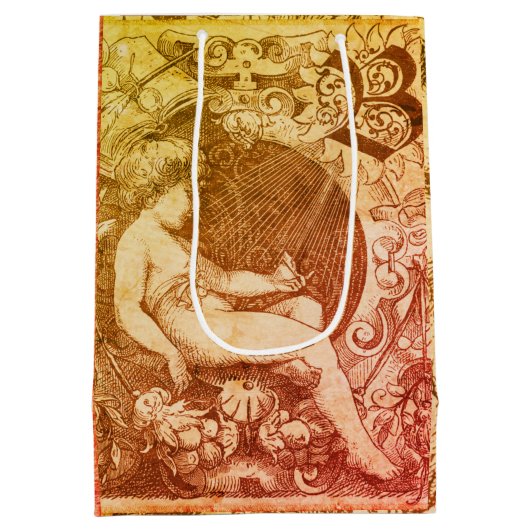 Musing Angel Mittlere Geschenktüte (Rückseite)