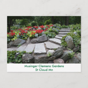 Musinger Clemens Garden Postkarte