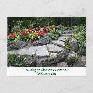 Musinger Clemens Garden Postkarte