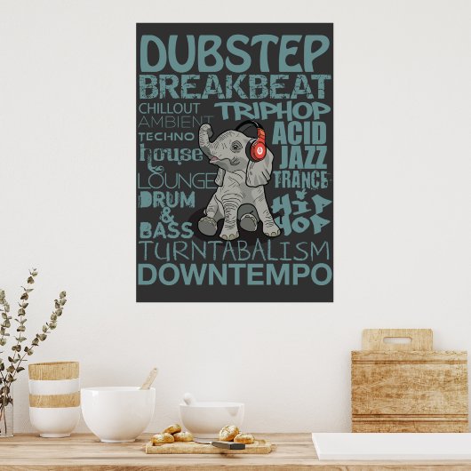 Musiphant Poster (Küche)
