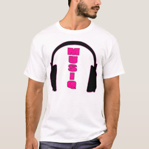 Musiq w/Headphones T-Shirt