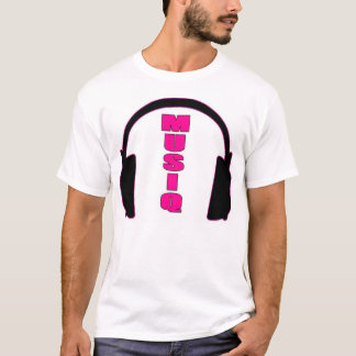 Musiq w/Headphones T-Shirt