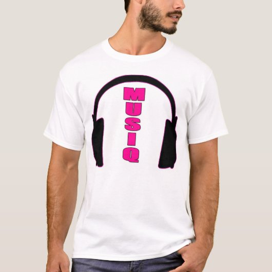 Musiq w/Headphones T-Shirt (Vorderseite)