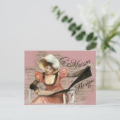 Musique Postkarte (Stehend Vorderseite)