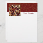 Musizierengel. Fine Art Christmas Letterheads (Vorne/Hinten)
