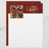 Musizierengel. Fine Art Christmas Letterheads (Vorne/Hinten)