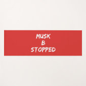 MUSK B AUFGESCHLOSSEN YOGAMATTE (Vorderseite (Horizontal))