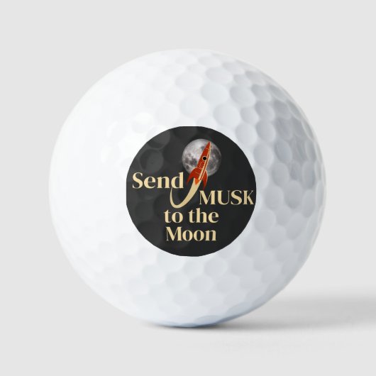 Musk Golf Ball (Vorderseite)