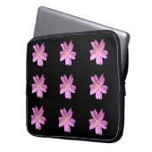 Musk-mallow Laptop-Sieb Laptopschutzhülle (Vorderseite Links)