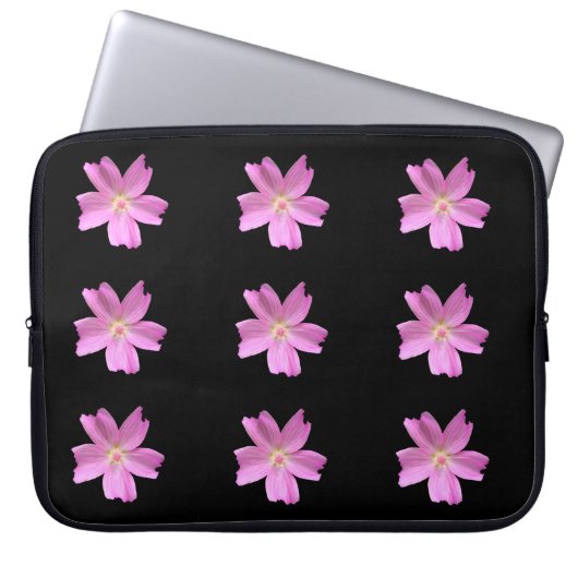 Musk-mallow Laptop-Sieb Laptopschutzhülle (Vorderseite)