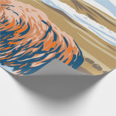 Musk Ox Geschenkpapier (Ecke)