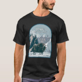 Musk Ox im Nationalpark Denali T-Shirt (Vorderseite)