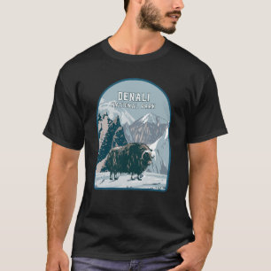 Musk Ox im Nationalpark Denali T-Shirt