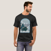 Musk Ox im Nationalpark Denali T-Shirt (Vorne ganz)