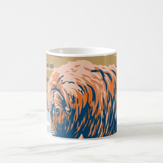 Musk Ox Kaffeetasse (Mittel)