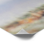 Musk Ox with Calf Poster (Ecke)