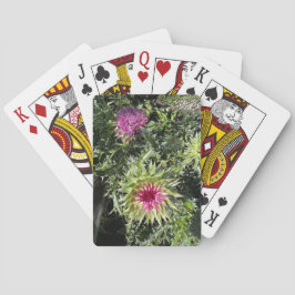 Musk Thistle Classic Playing Cards Spielkarten