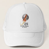 Musk Trucker Hat Truckerkappe (Vorderseite)