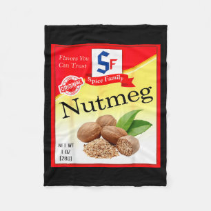 Muskat-Gruppen-Kostüm Lustige Familie passende Dan Fleecedecke