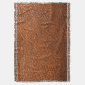 Muskatnuss-Leder Decke (Vorderseite Vertikal)