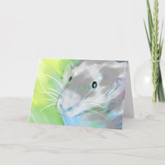 "Muskatnuss-" leere Gruß-Karte Karte