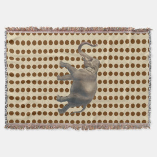 Muskatnuss Spice Moods Punkte mit Elefant Decke