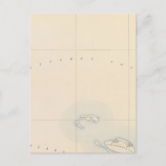 Muskeget, Massachusetts Postkarte (Vorderseite)