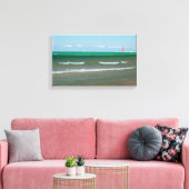 Muskegon Pier Light, Muskegon, Michigan Leinwanddruck (Insitu (Wohnzimmer))